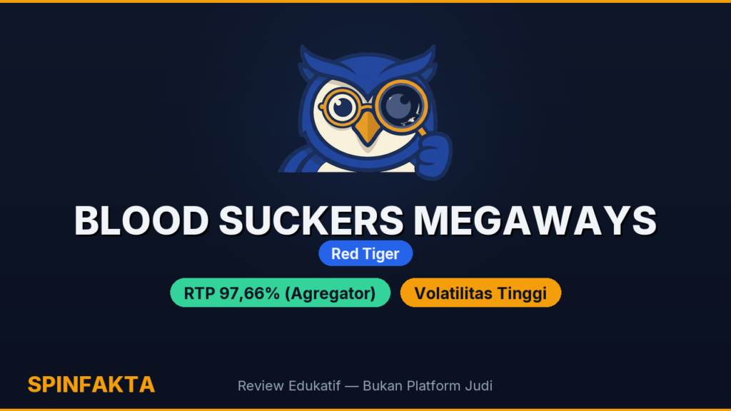 Blood Suckers Megaways: Red Tiger — Cek Fakta RTP 97,66% & Max Win 20.521x