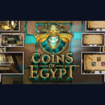 Coins of Egypt: NetEnt — RTP 96,97% (agregator, di atas rata-rata), 20 betways, Coin Pot bonus — Cek Fakta SpinFakta