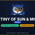 Destiny of Sun & Moon PG Soft: RTP 96,8% (Agregator), 576 Cara Menang Dua Arah — Cek Fakta ‘Max Win 20.000x’