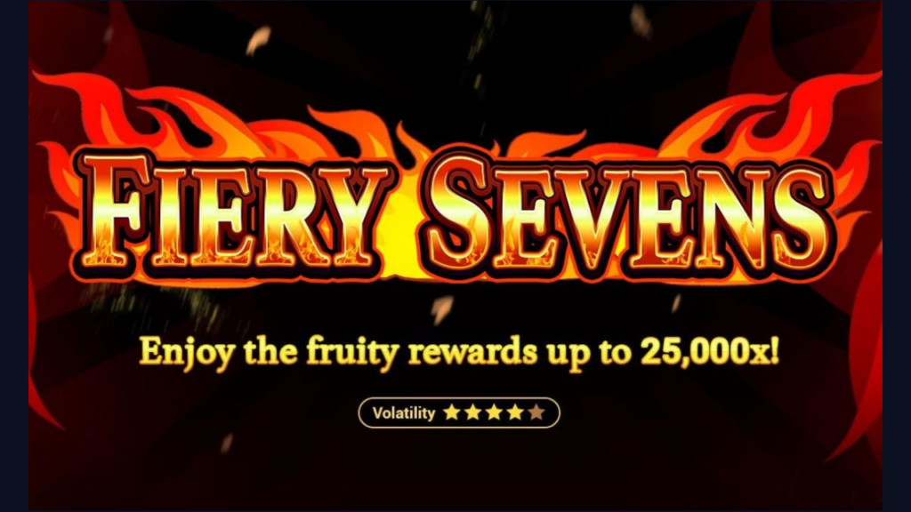 Fiery Sevens: Spadegaming — RTP 97,04%, Max Win 25.000x, Volatilitas Tinggi