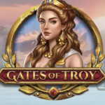 Gates of Troy: Play’n GO — RTP 96,2% (agregator, tertinggi; ada tier 94,2% & lebih rendah), max win 3.000x — Cek Fakta SpinFakta