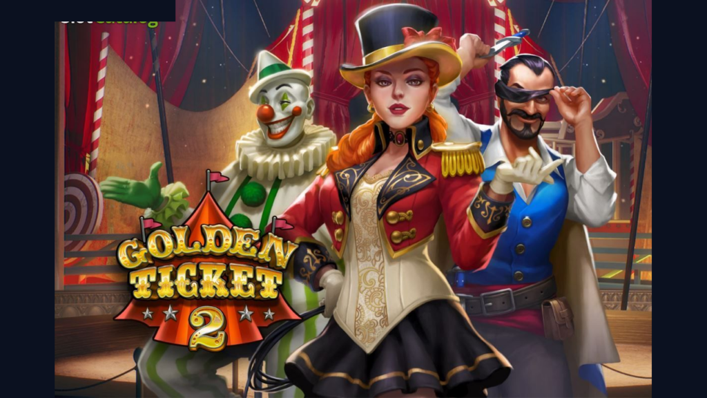 Golden Ticket 2: Play’n GO — RTP 96,50% (agregator, default; ada versi lebih rendah), cluster pays, tema sirkus — Cek Fakta SpinFakta