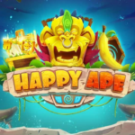 Happy Ape: Habanero — RTP 96,66% (agregator), max win 11.070x, tema kera — Cek Fakta SpinFakta