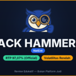 Jack Hammer 2: NetEnt — Cek Fakta RTP 97,07% & Max Win 800x