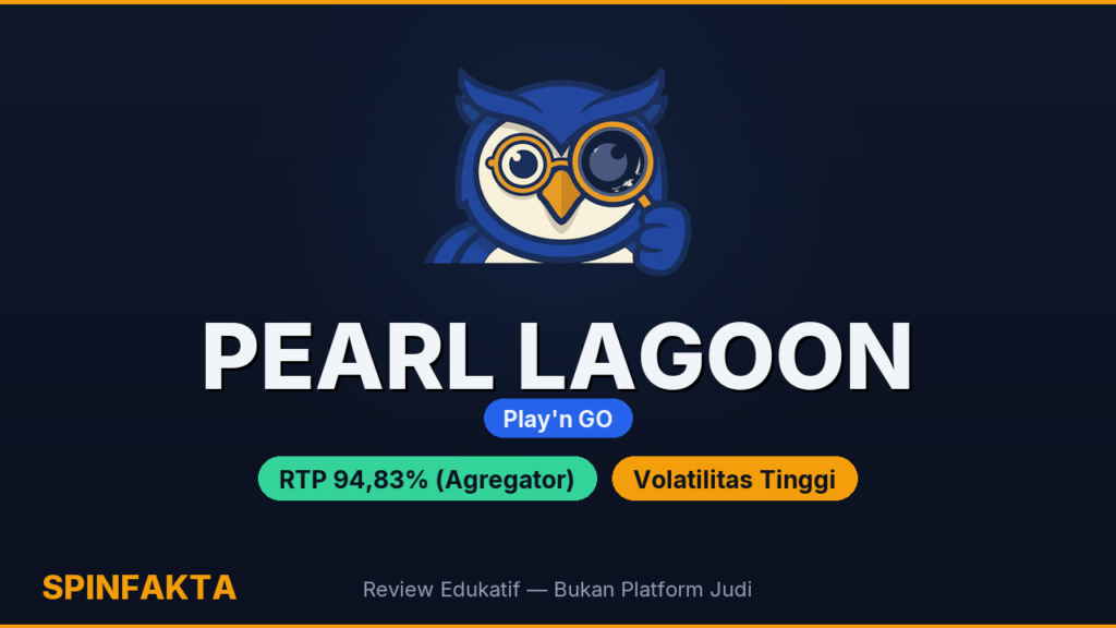 Pearl Lagoon: Play’n GO — Cek Fakta RTP 94,83% di Bawah Rata-rata