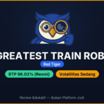 The Greatest Train Robbery: Red Tiger — Cek Fakta RTP Resmi 96,03% & Max Win 2.259x