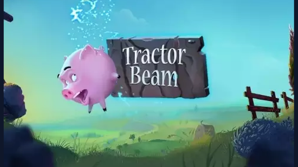 Tractor Beam: Nolimit City — RTP 96,01%, Max Win 3.408x, Tema UFO & Peternakan