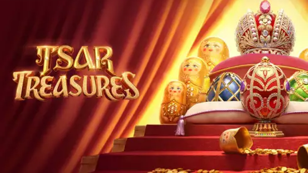 Tsar Treasures PG Soft: RTP 96,75% (Agregator), simbol telur permata yang pecah menjadi kemenangan, mekanik cara-menan… — Cek Fakta SpinFakta