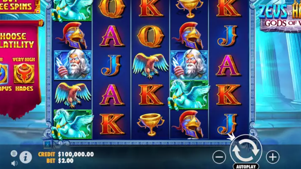 Zeus vs Hades — Gods of War (Pragmatic Play): RTP 96,07% Resmi dan Dua Mode Volatilitas